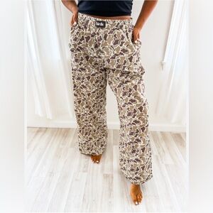 Birdie Camouflage Wide Leg Pants